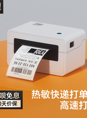 打单机快递单 汉印快递打印机热敏不干胶标签条码一联电子面单电商订单出货单N31C电脑版小型便携打印机器