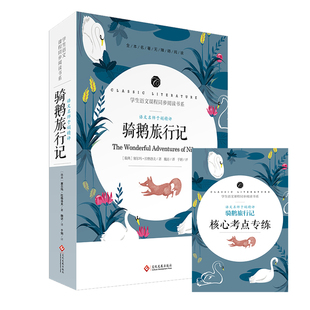 骑鹅旅行记历险记核心考点专练语文名师于娟精评六年级下册课外书小学生课外阅读书籍四五年级瑞典塞尔玛原著青少年版快乐读书吧
