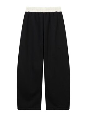 chaonime运动裤子女春秋冬2025新款宽松直筒垂感休闲阔腿三杠卫裤
