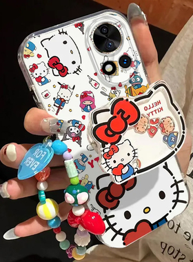 适用华为Nova13手机壳nove13pro保护套novo新款nava可爱nave软超薄n0va全包防摔N13十三标准版女生kt猫支架