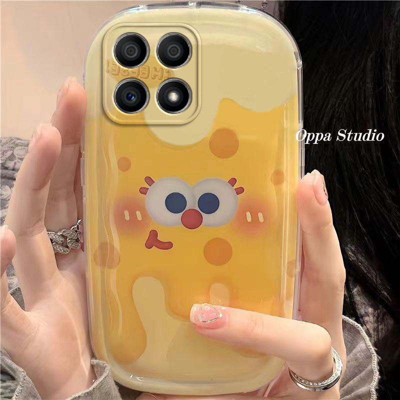 适用于荣耀X30i手机壳荣耀x30新款海绵宝宝软壳荣耀x30i防摔X30镜头全包X30i卡通可爱x30个性小众x30i保护套