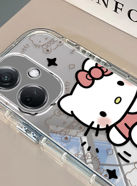 适用于OPPOk12手机壳k10pro/k9s/k7新款镜面r17防摔k10活力版卡通可爱kt猫oppk11x全包女k7x高级感opor15网红