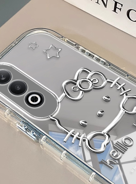 适用OPPOK12PLUS手机壳K12PULS镜面opook全包防摔PKS110保护套5G新款外壳opopk一只kt猫opk女opp0pp0ppok可爱