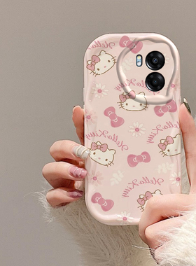 适用于realme真我V23手机壳V23i保护RMX3571套OPPORMX3576新款凯蒂猫全包卡通防摔RealmeRMX硅胶RealmeV女生