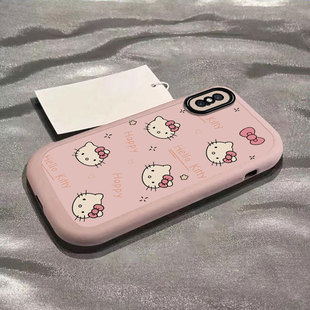 x手机壳苹果15promax 11新款 kt猫xsmax硅胶软壳可爱iPhonex卡通678plus防摔se2女全包 适用于苹果XR