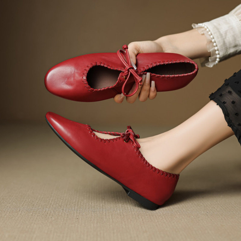 2.5cm法式软皮系带玛丽珍小单鞋女粗跟低跟芭蕾舞风豆豆鞋,流行男鞋,马丁靴,淘宝优惠券,粉丝福利购,淘宝优惠卷