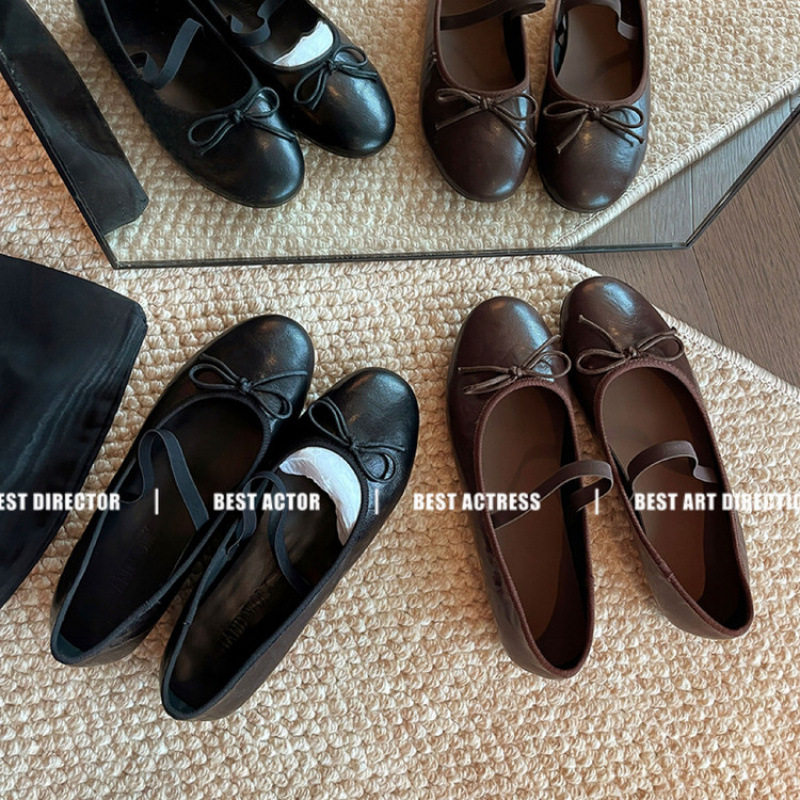 2025蝴蝶结平底浅口单鞋女夏超软舒适圆头百搭一字带玛丽珍鞋,户外/登山/野营/旅行用品,登山鞋/徒步鞋,淘宝优惠券,粉丝福利购,淘宝优惠卷