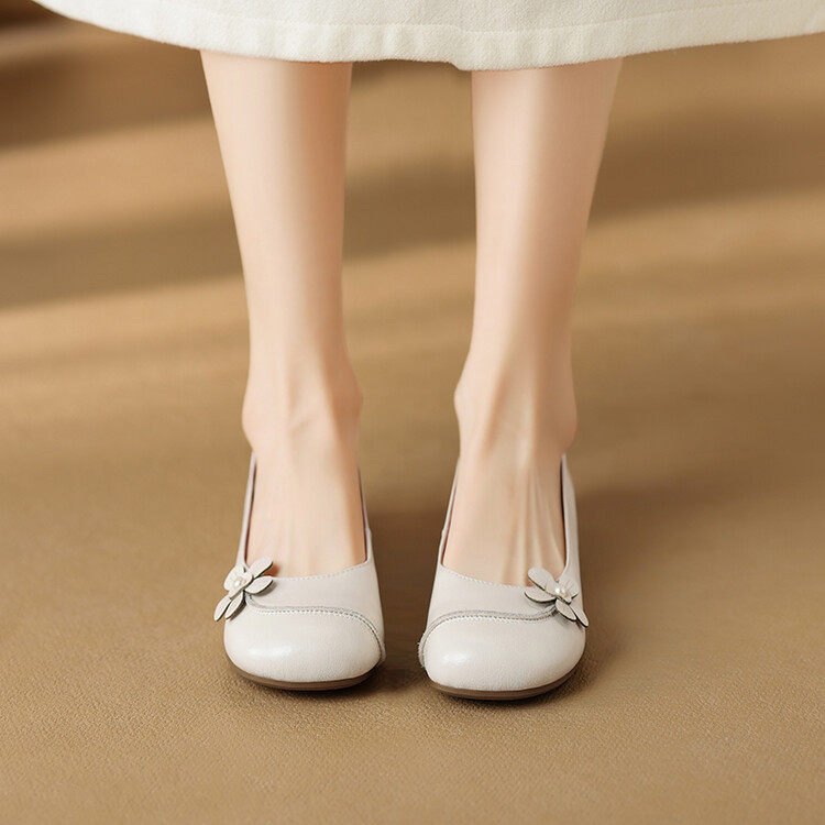 法式晚晚风温柔鞋真皮软底豆豆鞋软皮奶奶鞋平底浅口单鞋女配裙子,流行男鞋,马丁靴,淘宝优惠券,粉丝福利购,淘宝优惠卷