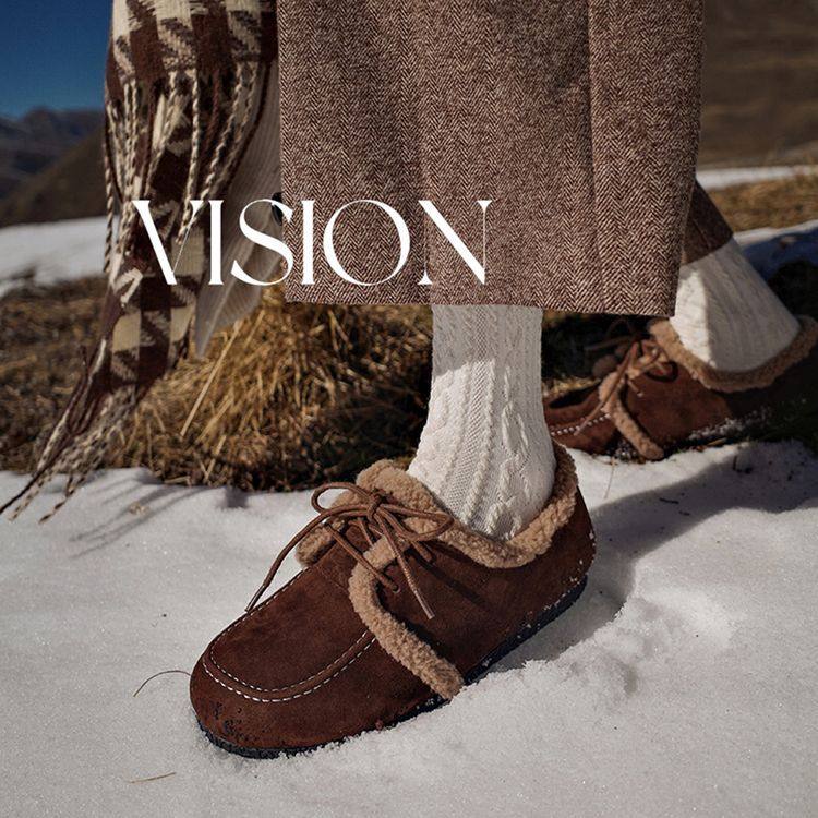加绒平底勃肯雪地鞋女休闲系带羊毛棉鞋牛猄皮过冬毛毛鞋低帮鞋,户外/登山/野营/旅行用品,登山鞋/徒步鞋,淘宝优惠券,粉丝福利购,淘宝优惠卷