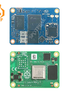 香蕉派Banana Pi BPI-CM4模组Amlogic A311D兼容树莓派CM4外形