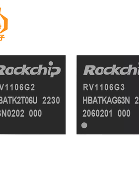 RV1106G2/RV1106G3瑞芯微Rockchip芯片128MB/256MB ARM Cortex-A7