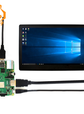 适用于树莓派3B/4Bzero WH PI0 11.6寸LCD显示屏触摸屏全贴合技术