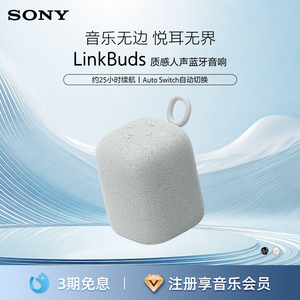 Sony/索尼 LinkBuds音乐盒 质感人声 无线便携蓝牙音箱