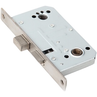 防火门锁体管井锁配件大全锁体过道锁挡片消防门把手加长通用型