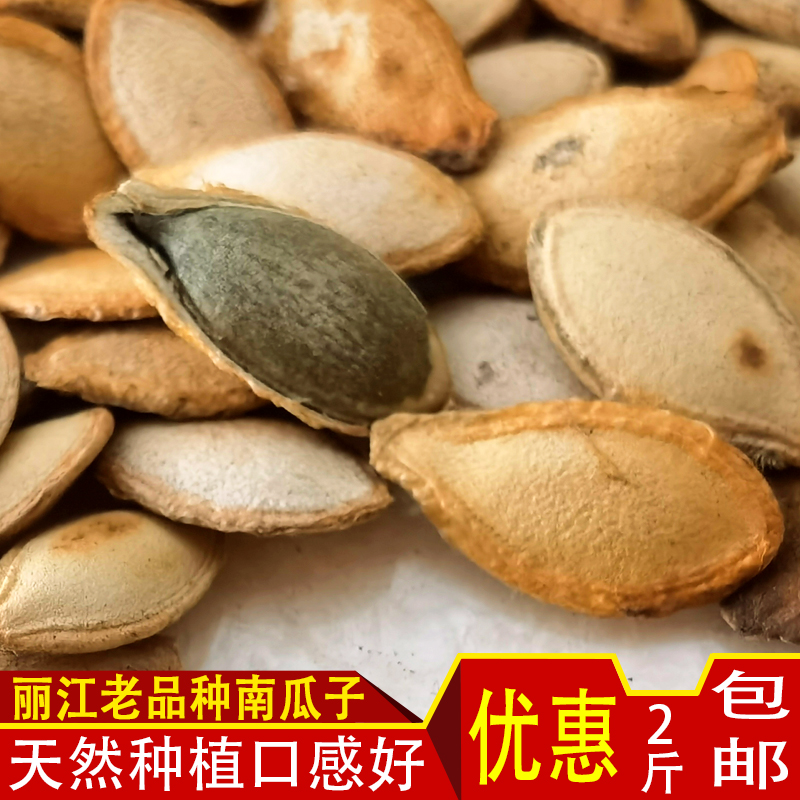 丽江老品种南瓜子南瓜子原味南瓜子炒货干货零食手工炒制