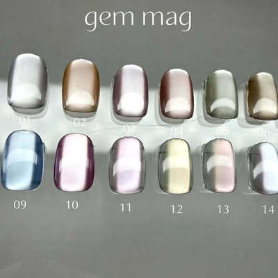 2025 日本进口 CLETO 东京展会新品 GEM Mag 猫眼胶 细腻金属感