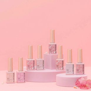 日本mao maogel nail 裸色8色 mao胶 OTEGALUN自助甲油胶 现货