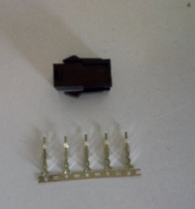 4孔三菱 台达 施耐德伺服电机接头VW3M5111 电源接头 MR-PWCNK1