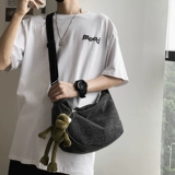 Японская сумка через плечо, брендовый рюкзак, ретро джинсовая сумка на одно плечо, в корейском стиле