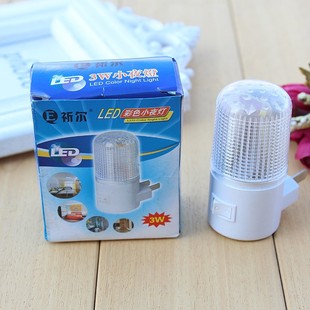 夜市地摊货源百货 迷你夜灯 插电小夜灯LED灯 床头灯带开关小夜灯