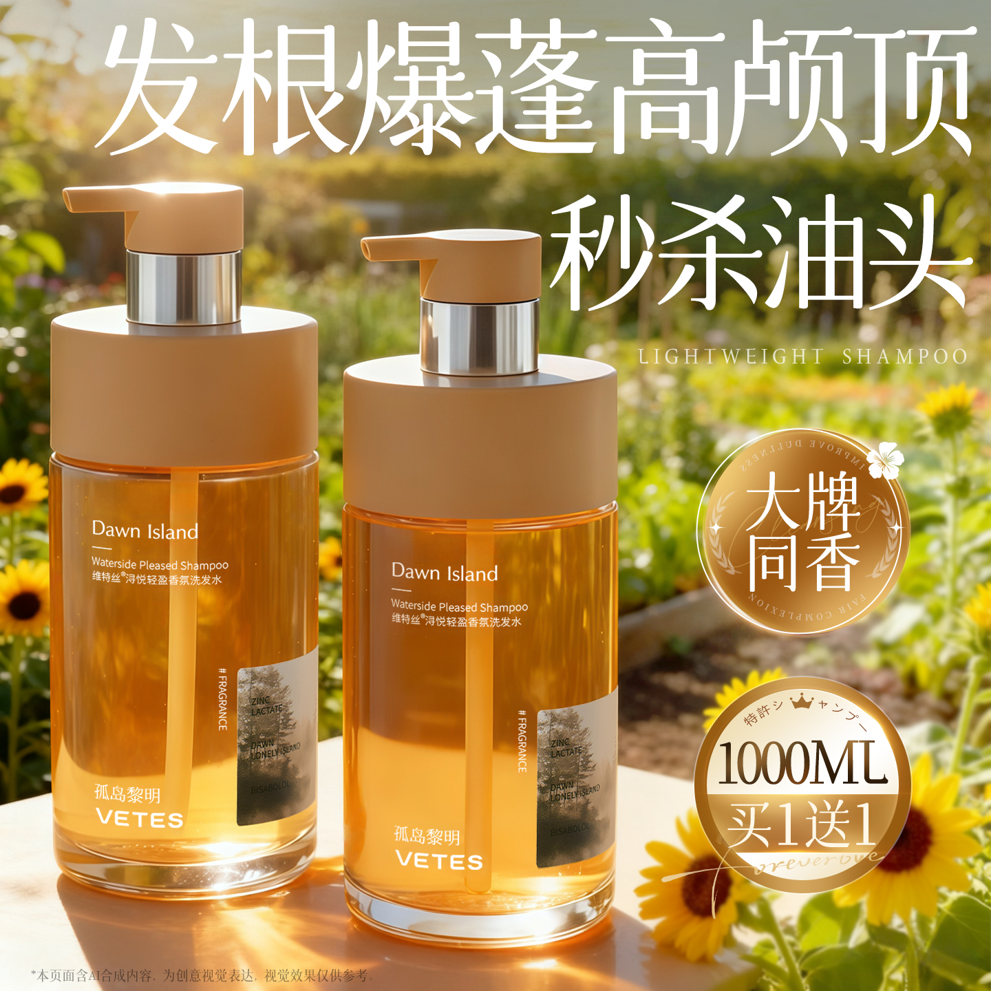 国货之光！热销100W+控油洗发水