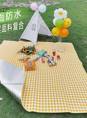 2025新款加厚露营垫户外野炊垫露营便携运动草坪山地帐篷防水睡垫