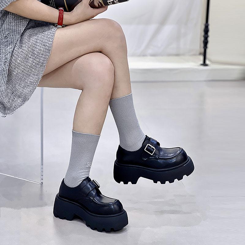 断码特价乐福鞋增高鞋厚底休闲鞋