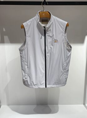 比华利保罗春夏男士弹性柔软细腻亲肤时尚立领马甲背心 商场同款