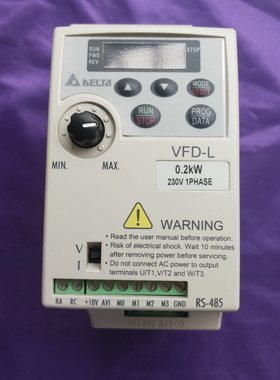 Deltas 200W Inverter Vfd002l21a 95 New Is Basically Not Used