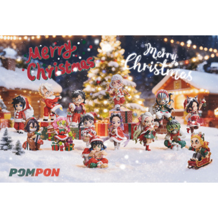 PomPonStudio 水柱 炎柱 音柱 猪猪 圣诞主题Q版手办 定金