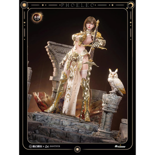 融幻模玩 Fusion Fantasy 白鸮斐莉欧 可动人偶 锌合金植发版定金