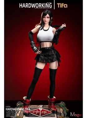 Mogu团队 ×《最终幻想》蒂法 1/4 包胶可动人偶 定金