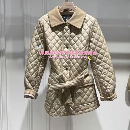 SCOFIELD专柜正品 25年冬款 时尚百搭优雅气质棉服SFJPF4T020