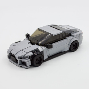 奥迪RS7 speed 8格跑车模型高难度拼插积木经典赛车