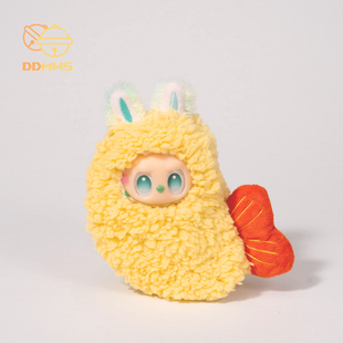 炸虾便利店拉布布娃衣labubu三代鲨鱼衣17cm玩偶衣服3.0不含娃娃