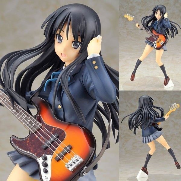 K-ON!轻音少女贝斯手 秋山澪 MIO AKIYAMA 1/8 PVC初版 - 实物图