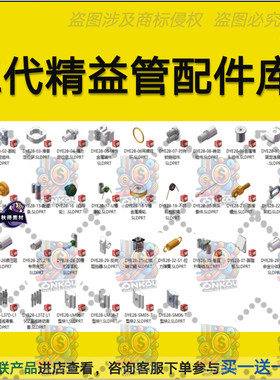 三代精益管配件库 stp sw22  素材 模型 三维图 3D 数模