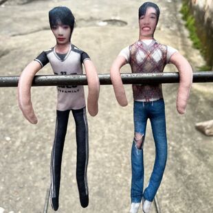 王橹杰宋亚轩抽象老鼠干玩偶周边少年时代铁丝骨架四肢分离造型娃