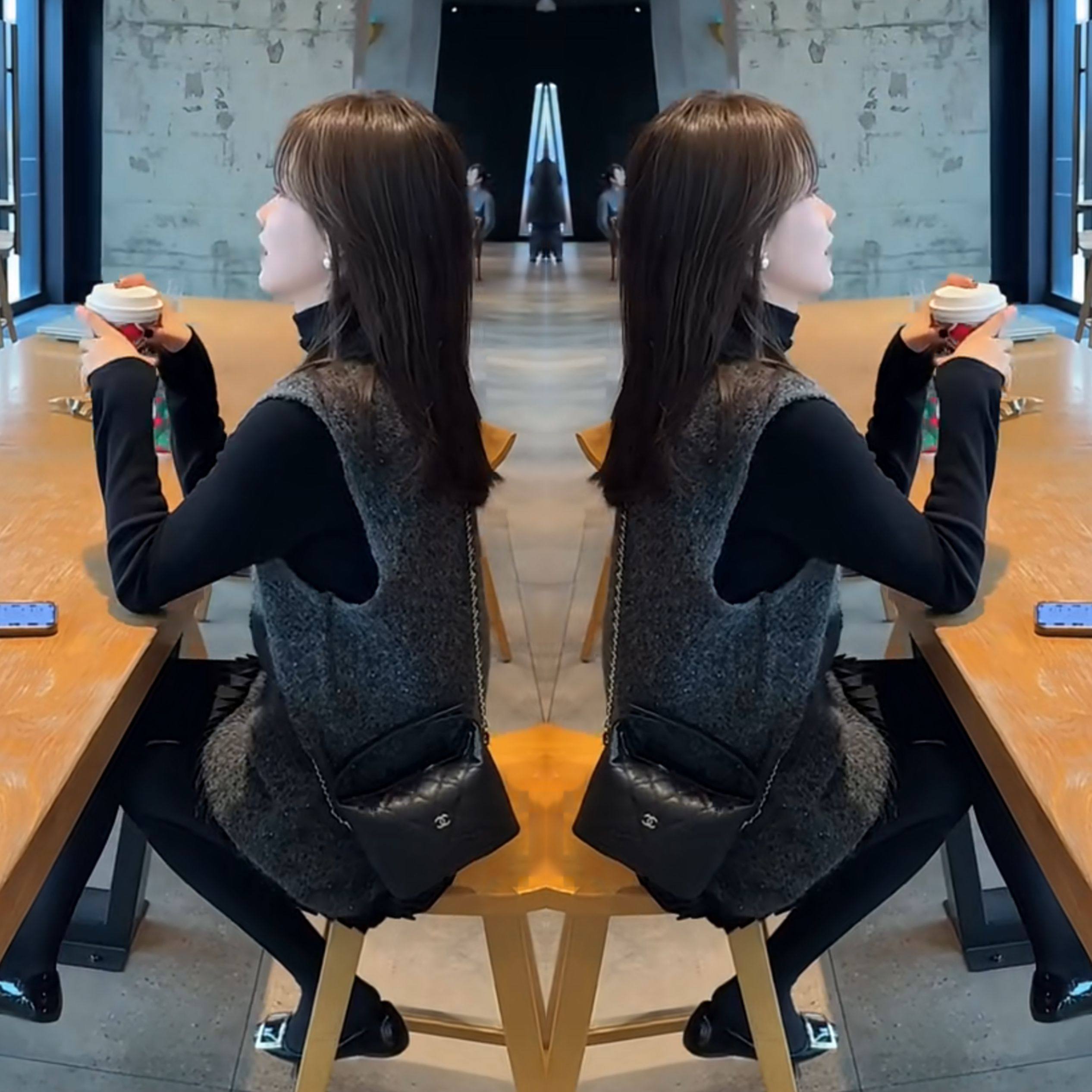 法式简约小香风气质减龄洋气韩版早春新款两件套打底衫搭配马甲裙,女装/女士精品,时尚套装,淘宝优惠券,粉丝福利购,淘宝优惠卷