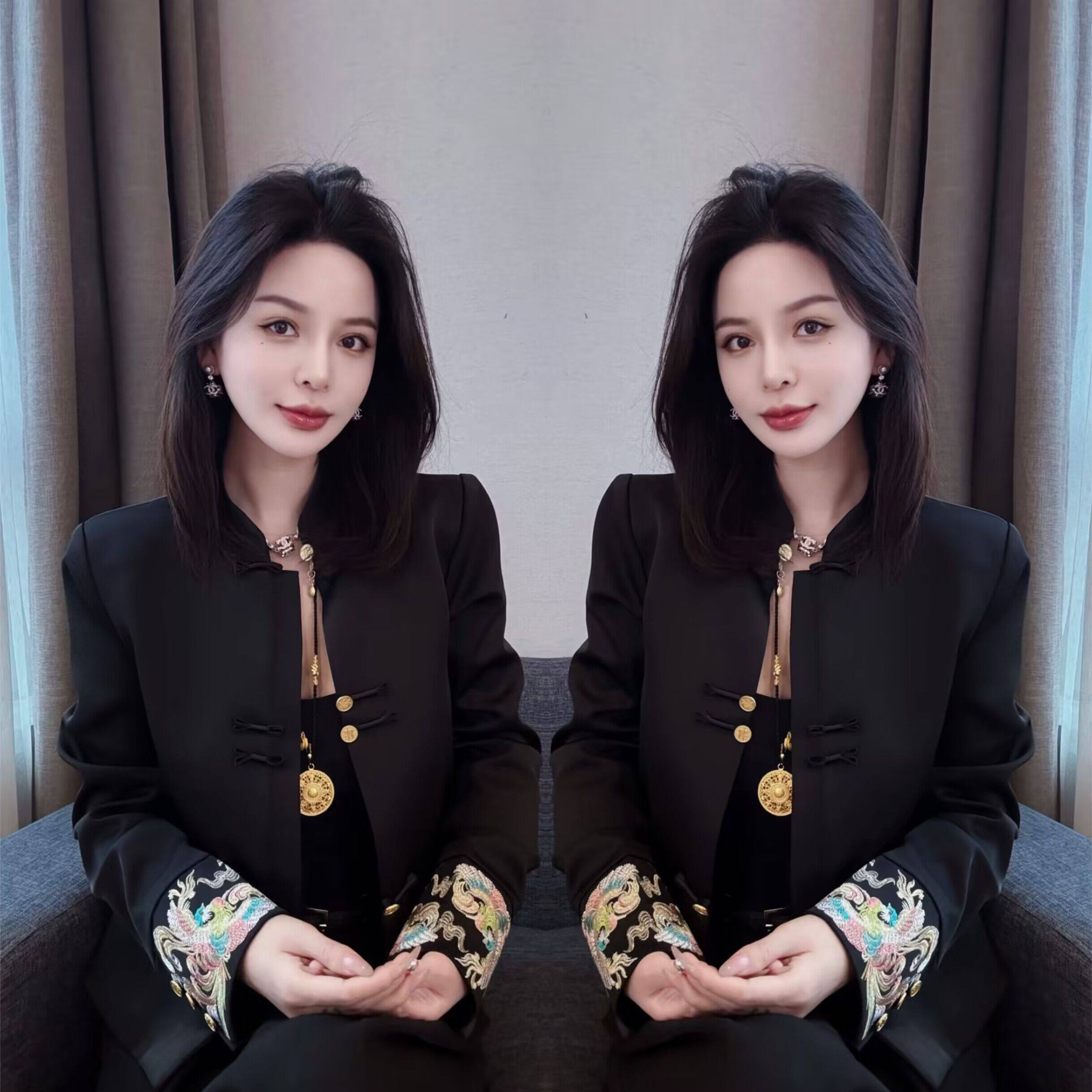 新中式网红爆款2024年春季新款高端气质时尚复古盘扣重工绣花外套,女装/女士精品,短外套,淘宝优惠券,粉丝福利购,淘宝优惠卷