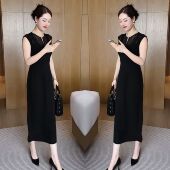 2025夏季 新款 高级感设计感减龄优雅收腰显瘦气质轻熟风女士连衣裙