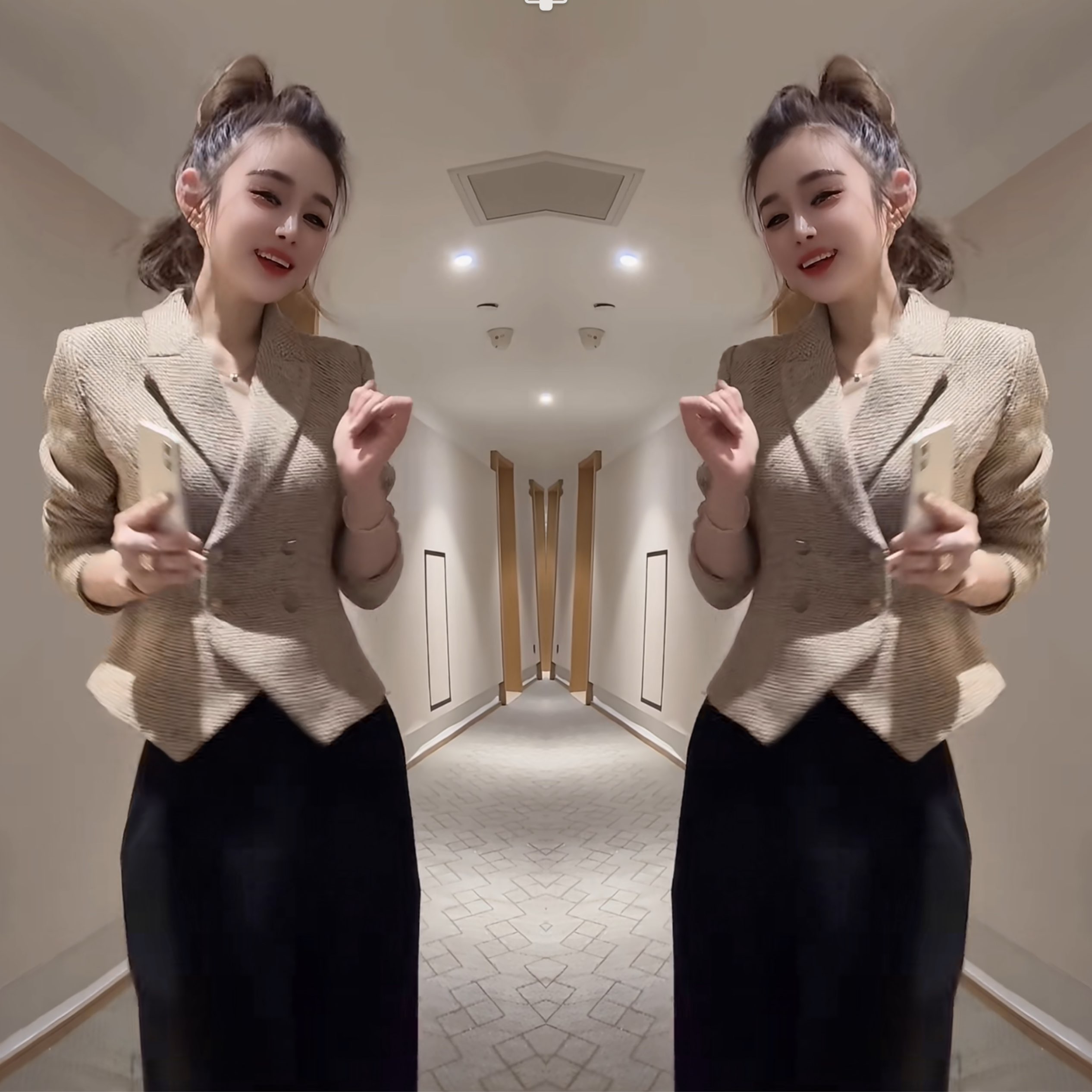 小香风百搭长袖遮肉女神范外套