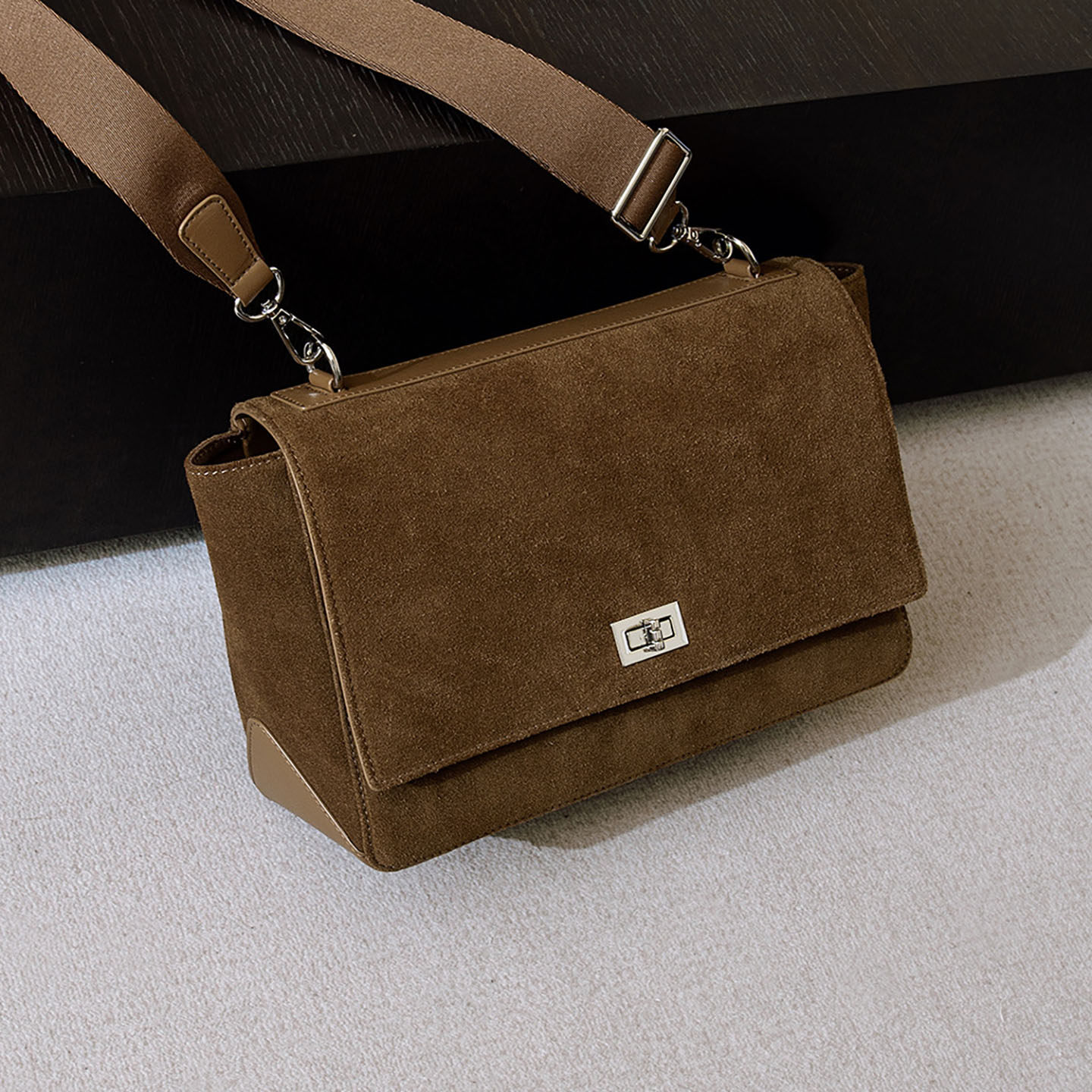 2026新款真皮女包斜挎包高级感轻奢头层牛皮手提包通勤精致单肩包