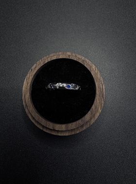 Vintage古着设计感古早风独特小众戒指指环B42808