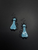 Vintage古着设计感古早风独特小众耳环R70551