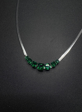 Vintage古著设计感小众高级感项链女INS时尚气质百搭项链P52802