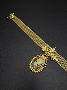 New Vintage古著卡梅奥项链