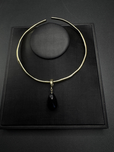 Vintage古着设计感古早风独特小众项圈项链H62154