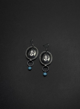 复古怀旧古典怀表耳环耳饰耳坠耳钉耳夹耳钩耳饰P10660