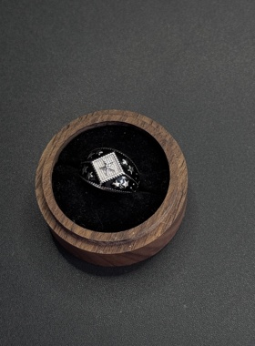 Vintage古著戒指小众设计高级感食指戒装饰关节戒轻奢食指H120553